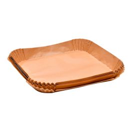 Papier pour friteuse à air Masterpro foodies mp 26 x 26 x 4,5 cm Plateau 50 Unités