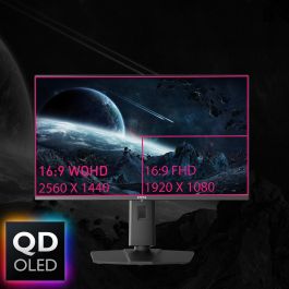 MSI MPG 271QRXDE Écran PC Gaming QD-OLED 67,3 cm (26.5") 2K WQHD 2560x1440 360 Hz 1 ms HDMI 2.1 DisplayPort USB-C Noir