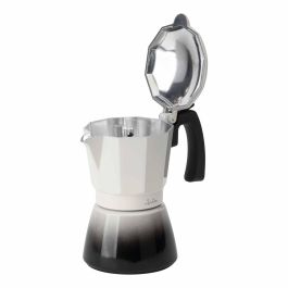 Cafetière Italienne JATA HCAF2406 Crème Aluminium 6 Tasses