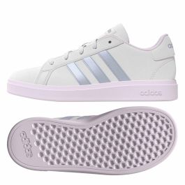 Chaussures de Sport pour Enfants Adidas Grand Court 2.0 Blanc