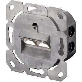 DIGITUS Aufputzdose Cat5e 2xRJ45 geschirmt Signalweiß