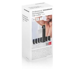 Pack Moule pour Rasage de Barbe Hipster Barber et Tondeuse à Cheveux Professionnelle Rechargeable avec Accessoires InnovaGoods