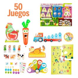 Jouet Educatif Lisciani Giochi Carotina Baby 50 Juegos 4,5 x 14,5 x 3,5 cm Électronique (6 Unités)