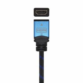 Câble HDMI Aisens A120-0452 Noir Noir/Bleu 1 m