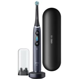 Oral-B iO Series 8 - Brosse à dents électrique rechargeable - 6 modes (soin quotidien, gencives, blanchiment) - Noir - Réf. 4210201363095