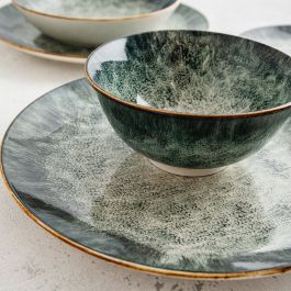 Bol pour Apéritifs Bidasoa Stela Blanc Céramique (6 Unités)