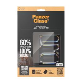 PanzerGlass Protection d'Écran Ultra-Wide Fit pour iPad Pro 11" 2024 - Résistant aux Rayures et aux Chocs, Transparent
