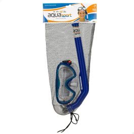 Masque de Plongée avec Tube AquaSport Enfant