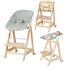 Roba Trona convertible 2 en 1 BORN UP "Roba Style" vert émeraude bois naturel ROB4005317329192