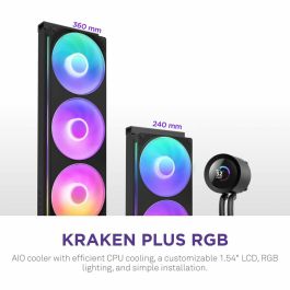 Kit de refroidissement liquide NZXT RL-KR360-B2 Kraken Plus 360 RGB