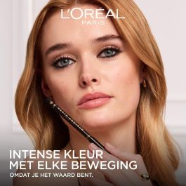 Crayon pour les yeux L'Oreal Make Up HAUTE COULEUR Noir (1 Unité)