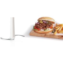 Bosch MMR08R2 Hachoir et Mixeur, 400 W, Capacité 0,8 L, Lame Acier Inoxydable, avec Batteur à Blancs, Design Rouge et Gris