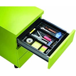 Organiseur de Tiroirs Exacompta DRAWINSERT 24,6 x 29,8 x 3,6 cm Plastique Noir (6 Unités)