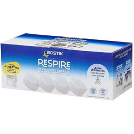 Bostik BOS1689756112331 Recambios de absorbente Respire, 4 comprimidos, Hasta 25 m², Sin perfume, 4 x 250 g Precio: 30.7899996. SKU: B1CJ93J6CE
