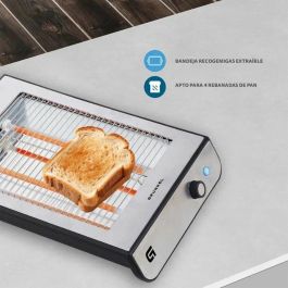 Grille-pain Grunkel TSP-INOX Argenté 600 W