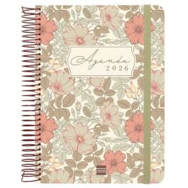 Agenda Finocam CLOE A5 15,5 x 21,2 cm Marron 2026