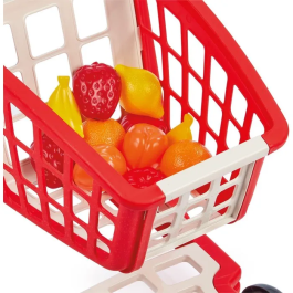 Ecoiffier Chariot de supermarché complet avec 11 accessoires - ECO3280250012252 - À partir de 18 mois