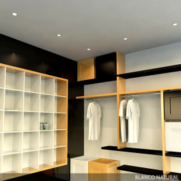 Downlight LED 3W 270Lm 6000K 40.000H PCE-DL3W-CW