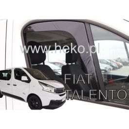 Déflecteur de vent HEKO HO27189 FIAT Talento renault trafic iii 2014 OPEL VIVARO Frontal 2 Pièces