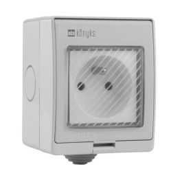 Prise extérieure - KONYKS - Pluviose FR - WiFi - Blanc Precio: 41.5899996. SKU: B1AEQ7RV36