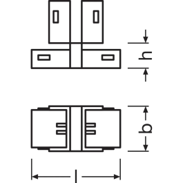 Ledvance LVE-4058075727557 Connecteurs Tiras LED PFM/VAL -CSD/P2/P Pack 2
