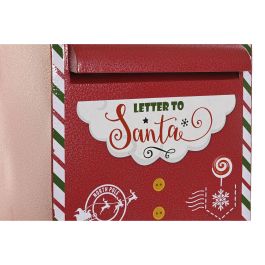Décorations de Noël DKD Home Decor Jaune Blanc Noir Rouge Boîte aux lettres 28,5 x 26,5 x 52 cm