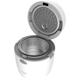 Sencor SRM 0670WH Cuiseur à Riz Blanc 0.6L 350W avec Ecran Tactile, 8 Fonctions et Programme Low Carb