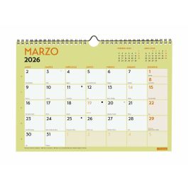 calendrier mural Finocam Multicouleur A4 Papier