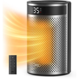 Dreo Chauffage d'appoint Hipercerámica 1500W Atom 416 Noir AABPM05935