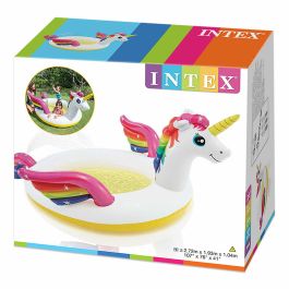 Pataugeoire gonflable pour enfants Intex Licorne 151 L 27,2 x 10,4 x 19,3 cm (4 Unités)