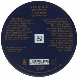 Parfum Femme Versace Dylan Blue EDP 100 ml