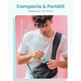 Ugreen RG 65W 3-Port GaN Chargeur Rapide pour Ordinateur Portable, Tablette, Téléphone - Rose et Bleu