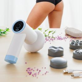 Pistolet de Massage Anticellulite Rechargeable 6 en 1 CellyGun InnovaGoods