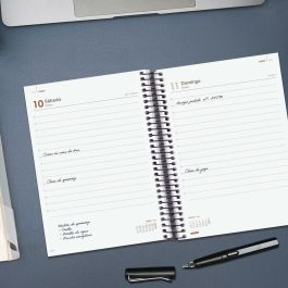 Agenda Finocam OPAQUE Bordeaux A5 15,5 x 21,2 cm 2026