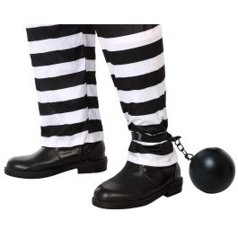 Accessoire Déguisement Prisonnier - Boule Noire avec Chaîne - Idéal Carnaval, Halloween, Fêtes à Thème Precio: 10.59. SKU: B1KKT6LYNE