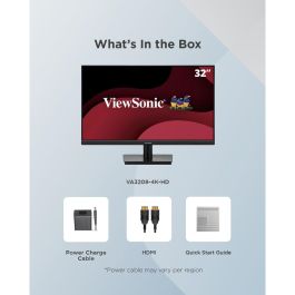 Monitor Gaming ViewSonic VA VS19992 4K Ultra HD 32"