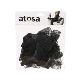 Accessoire Déguisement Set Vampires Noire avec Col Gothique Élégant pour Halloween ou Fête Déguisée