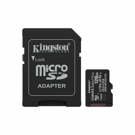 Carte Mémoire Micro SD avec Adaptateur Kingston CANVAS Select Plus 128 GB