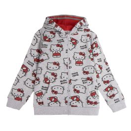 Sweat-shirt à capuche fille Hello Kitty Gris 42 Precio: 25.5. SKU: B19RK3A2NY