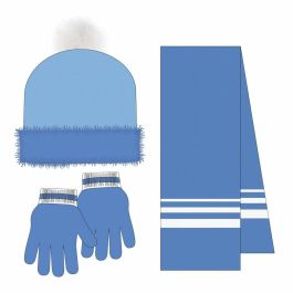 Bonnet et gants Frozen Bleu