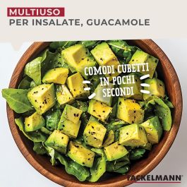 Coupe-Avocat Fackelmann 16 cm Vert Acier inoxydable