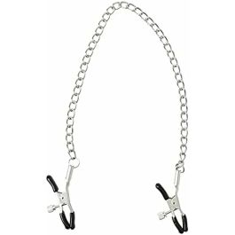 Pinces à mamelons enchaînées Sex & Mischief