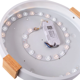 Plafonnier LED 27W 2700Lm Rond BiColor "Sofia" CCT (Tonalité de Lumière Réglable) 40.000H HO-CCT-LED38