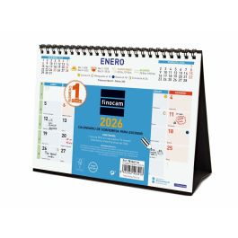 Calendrier de bureau Finocam Multicouleur Papier 21 x 15 cm
