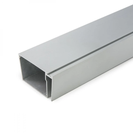 Profilé Aluminium pour Bande LED Étagère Cristal Épaisseur 8mm - Logement Transformateur x 2M