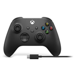 Microsoft Manette sans fil Xbox Noir Réf: 196388518265 + Câble USB-C