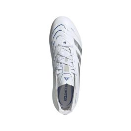 Chaussures de Football pour Adultes Adidas Predator League Mg Blanc S/M