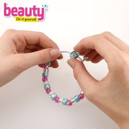 Kit de création de bracelets et colliers Colorbaby 6,5 X 0,1 X 6,5 CM (6 Unités)