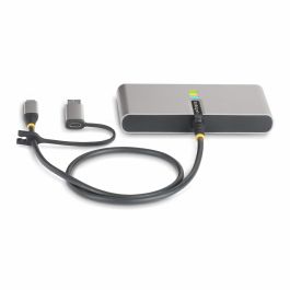 Câble USB Startech 5G2A1SGBB-USB-C-HUB Gris