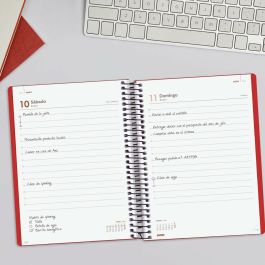 Agenda Finocam MY Rouge A5 15,5 x 21,2 cm 2026